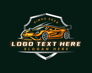 Motor - Racing Car Automotive logo design