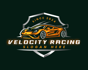 Racing Car Automotive logo design