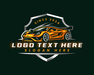 Detailing - Racing Car Automotive logo design