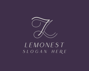Lettermark - Elegant Calligraphy Business logo design