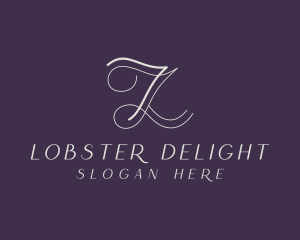 Elegant Calligraphy Business logo design