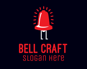 Bell - Bell Alarm Cartoon logo design