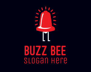 Buzz - Bell Alarm Cartoon logo design