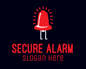 Alarm - Bell Alarm Cartoon logo design