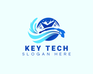 Splash Cleaning Sanitation logo design