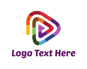 Instagram - Multicolored Snake Play logo design