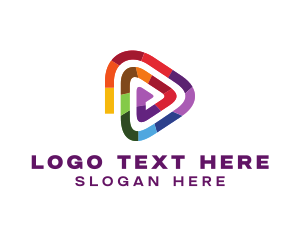 Instagram - Multicolored Snake Play logo design