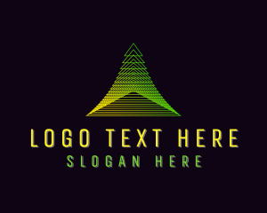 Architect - Pyramid Developer Tech logo design