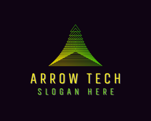 Pyramid Developer Tech logo design