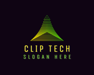 Pyramid Developer Tech logo design