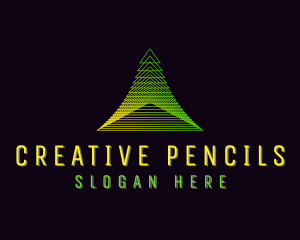 Pyramid Developer Tech logo design