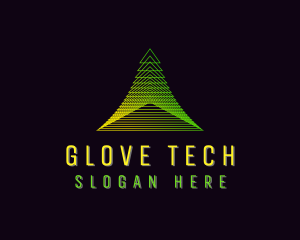 Pyramid Developer Tech logo design