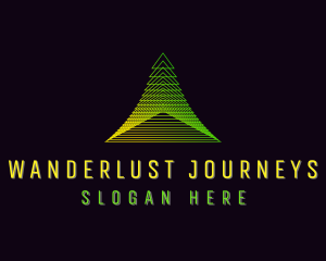 Pyramid - Pyramid Developer Tech logo design