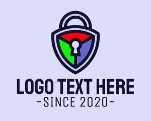 Letter Sg - Shield Security Lock logo design