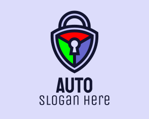 Shield Security Lock Logo