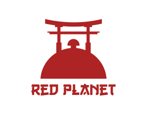 Japan Shrine Restaurant  logo design