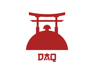 Asian - Japan Shrine Restaurant logo design