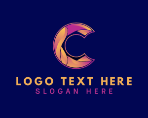 Advertising - Generic Gradient Wave Letter C logo design