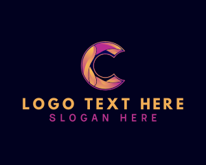 Business - Generic Gradient Wave Letter C logo design