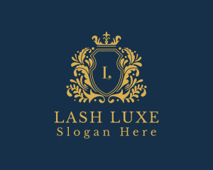 Shield Luxury Hotel logo design