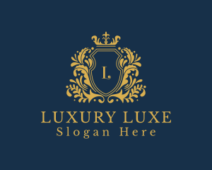 Shield Luxury Hotel logo design