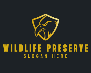 Wildlife Eagle Crest logo design