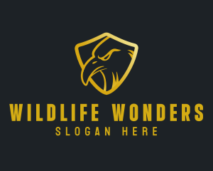 Wildlife Eagle Crest logo design