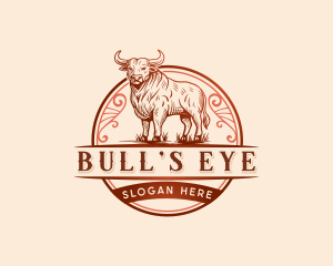 Western Bull Livestock Ranch logo design