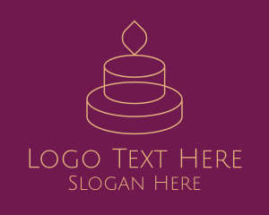 Lighting - Scented Candle Layer logo design