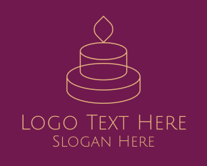 Souvenir - Scented Candle Layer logo design