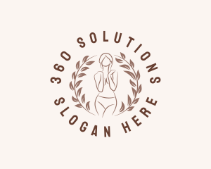 Female Woman Beauty logo design