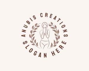 Female Woman Beauty logo design