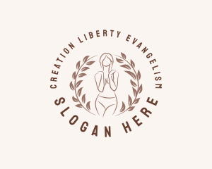 Female Woman Beauty logo design