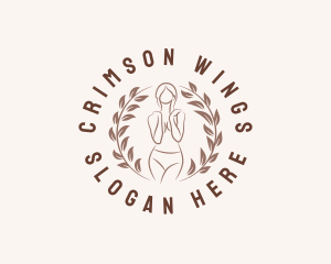 Female Woman Beauty logo design