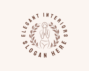 Female Woman Beauty logo design