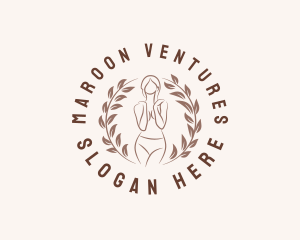 Female Woman Beauty logo design