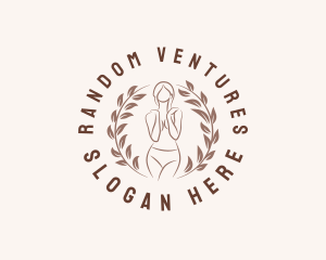 Female Woman Beauty logo design