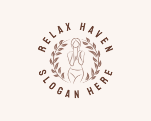 Female Woman Beauty logo design