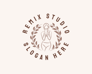 Female Woman Beauty logo design