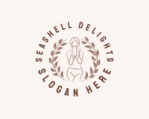 Female Woman Beauty logo design