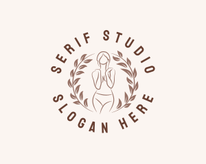 Female Woman Beauty logo design