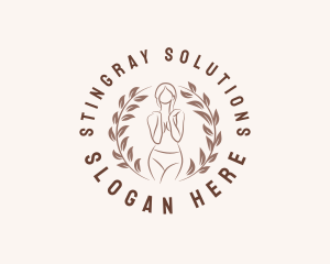 Female Woman Beauty logo design