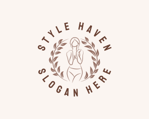 Female Woman Beauty logo design