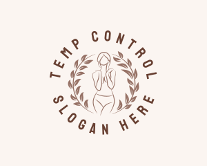 Female Woman Beauty logo design