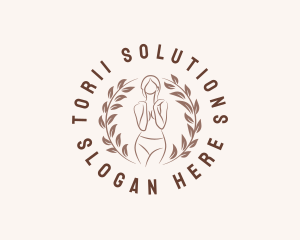 Female Woman Beauty logo design