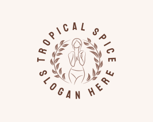 Female Woman Beauty logo design