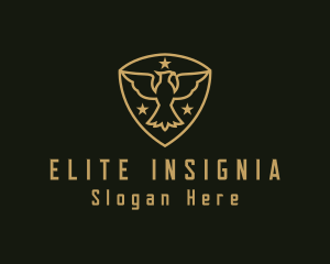 Insignia - Military Star Eagle Insignia logo design