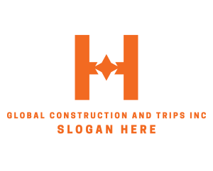 Orange Star H Logo