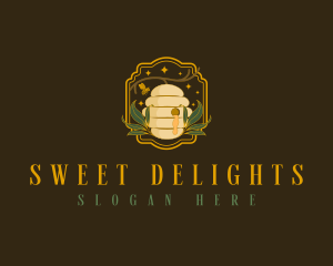 Apiculture Beehive Honey logo design