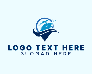Travel Blogger - Transport Travel Location logo design